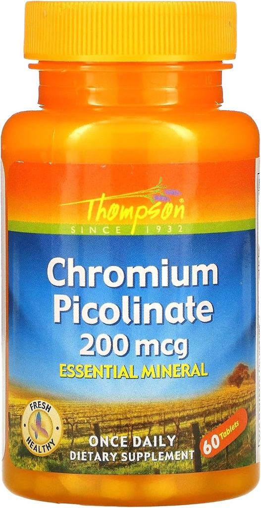Thompson Pikolinát chrómu, 60 tabliet