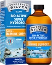 Sovereign Silver Immune Support - Colloidal Silver, Bio-Active Silver Hydrosol, 10 ppm, Liquid Twist Top, 16 Fl Oz, (473 mL)