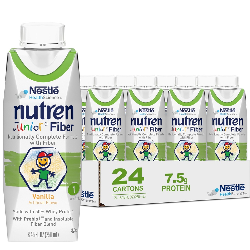 Nutren Junior Fiber Vanilla, 24 grófov