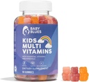 Baby Blues Kompletné deti Multivitamínové Gumies - Základné vitamíny pre každodenné zdravie detí - Chutné detské Multivitamínové Gummy Medvede