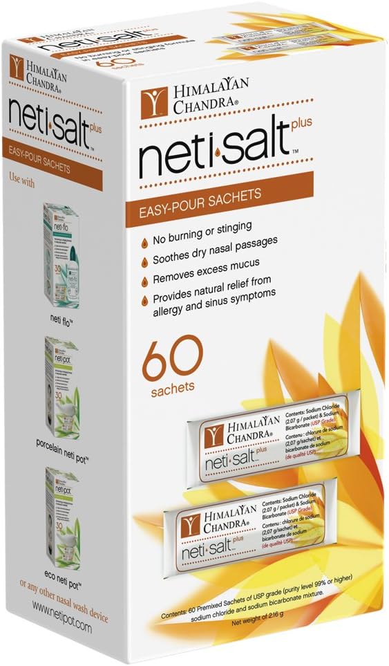 Himalájan Chandra Neti Salt Plus Náplň vrecko 60ct
