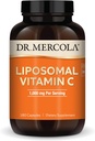 Dr. Mercola Lipozomálny vitamín C, 1 000 mg na obsluhu, 90 dávok (180 kapsúl), Dietary Supplement, Supports Immune Health, Non GMO, NSF Certified