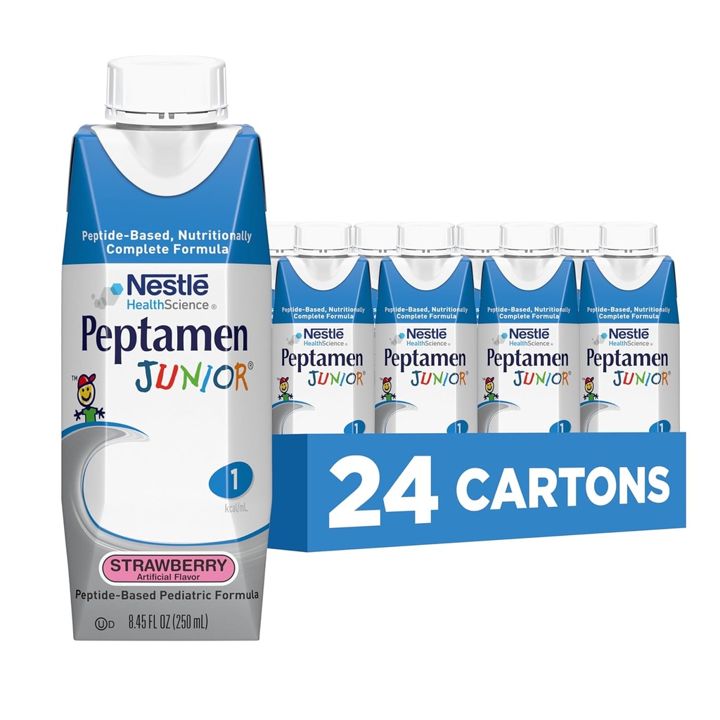Peptamen Junior Supplement, Strawberry, 8.45 Fluid Ounce, balenie 24 ks