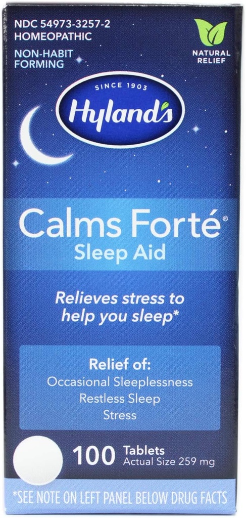 Hyland's Calms Forte Sleep Aid - 100 tabliet
