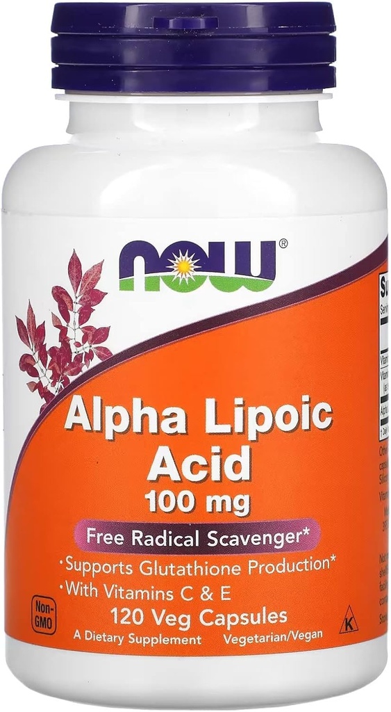 Teraz Foods Alpha Lipoic Acid 100mg 120 Vcaps