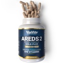 Lekár Formulované AREDS 2 Plus očné vitamíny s Zeaxantin Plus lutein - extrakt z čučoriedok a hrozna - Premium Eye Health Formula - 60 Eye Supplement Kapsule VisiVite Gold Plus