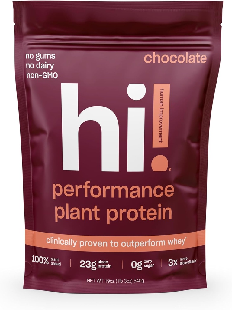 Performance Plant Protein Powder 3x Better Amino Acid Absorbtion 