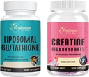 Lipozomálny glutatión 1 balenie a kreatínmonohydrát 1 balenie