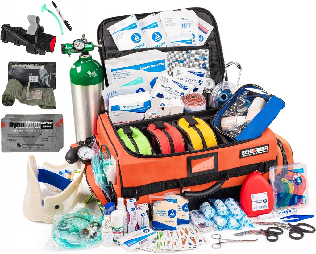 Schering Fully-Stocked Premium First Responder Bag 