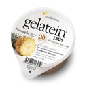 GelaTein Plus Ananás: 20 gramov bielkovín. Ideálne pre clear Liquid Diets, prehĺtanie ťažkosti, Dialýza a onkológia. Skvelý pred alebo po tréningu Snack. (36 Balenie) ...
