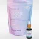 Filozofia Sunshine Drops & Cosmic Elixir Bundle - Tekutý chlorofyl a superfood prášok Blend - Všetky prírodné rastliny na báze 2pack
