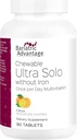 Bariatric Advantage - Žuvacie Ultra Solo Bez železa - Citrus - 90 tabliet - (Pack of 1)