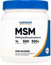 Nutricost Pure MSM Powder 500 Grams (metylsulfonylmetán)