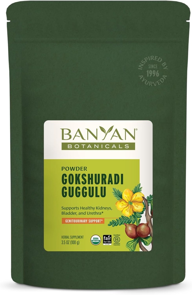 Banyan Botanicals Gokshuradi Guggulu Powder