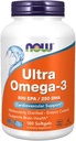 TERAZ Potraviny - Ultra Omega-3 500 EPA/250 DHA - 180 Softgels