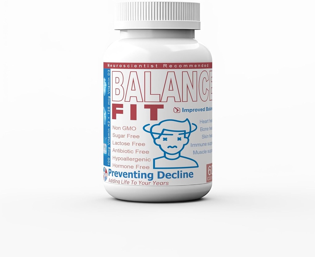BalanceFit 100mcg Vitamín K2 + Vitamín D3 Kapsule