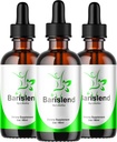 (3 balenia) Barislend kvapky, Barislen Liquid, Oficiálne Barislen Tekuté kvapky, Barislends Advanced Liquid Drop Formula, Barislend Drop Supplement Premium Liquid Supplement Support Support, 3 fľaše po dobu 3 mesiacov