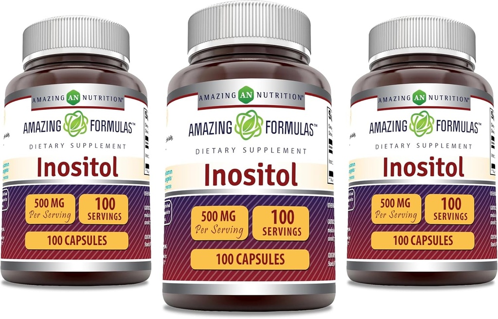 Amazing Formules Inositol 500 Mg 