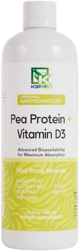 Nanutrition Pea Protein + Vitamín D3 