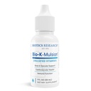 Biotics Research Bio Kulzu Tekutý vitamín K kvapky - 500 μg/S - Vitamín K1 fytonadión pre dospelých - VIT K doplnok - silné kosti, zdravie srdca, podpora zrážania krvi, 1 fl oz