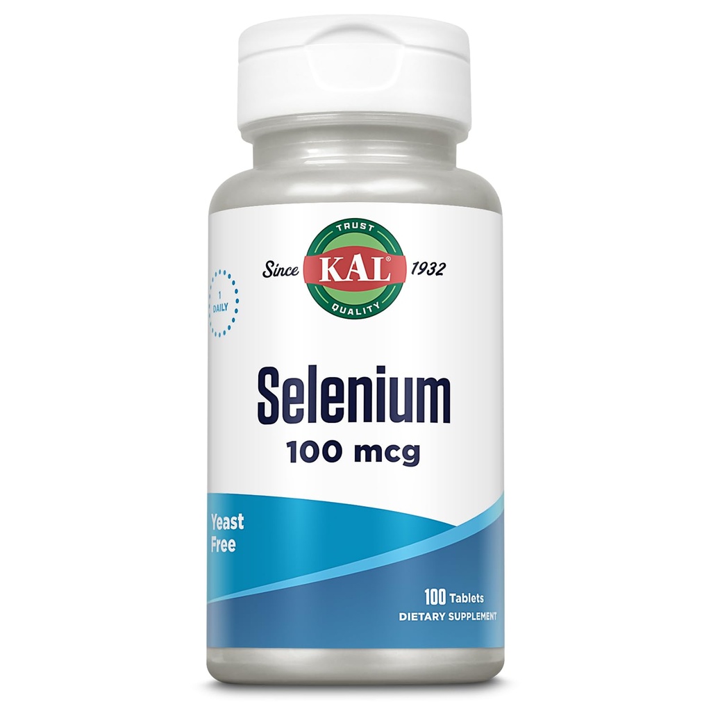 Kal 100 Mcg Selénium bez kyslých tabliet, 100 g