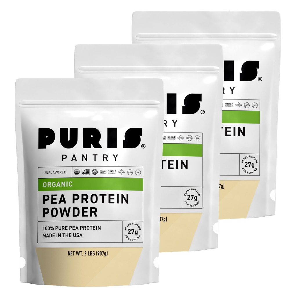 PURIS Organic Pea Protein Powder 