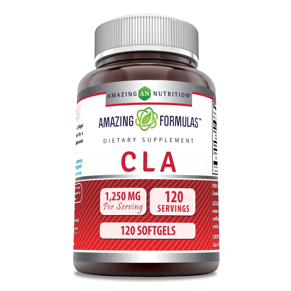 Amazing Formulates CLA (Konjugovaná kyselina linolová) 1250 Mg 