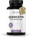 Quercetin s bromelaínom (1000mg Servings) - 120 Veggie Capsule Supplement - Podporuje zdravé imunitné funkcie u mužov a žien, Vegan, Non-GMO, Made in USA