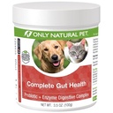 Len Natural Pet Complete Gut Health Complex - Probiotiká a tráviace Enzyme Supplement for Dogs & Cats - Podporuje zdravé trávenie, Imunitný systém, Nutrient Absorpcia - Made in USA -3,5oz Prášok