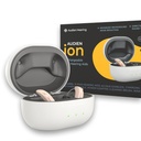 Audien Hearing ION Wireless Dobíjateľná OTC sluchová pomôcka, Premium Comfort Design & takmer neviditeľný