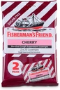 Kašeľ kvapky Fisherman priateľ, Kašeľ Potláčateľ a Sore Throat Lozenges, Cherry Sugar Free Mentol Flavor, 40 Počet