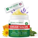 OWELL Naturals Drawing Salve Masť pre odstránenie kotla a cýst, hlboko zarastené vlasy, odstraňovač škvrniek, Bugg Spider Bites, Bee Sting, Mosquito Svrbenie, Jedovaté Ivy