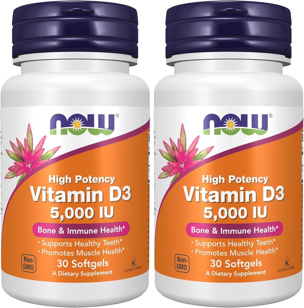 Teraz vitamín D-3 5000 IU - 30 softgelov (dávka 2)