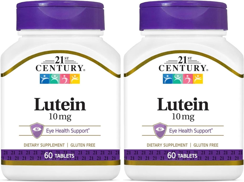 21st Century Lutein 10 mg tablety, 60 grófov (dávka 2)