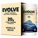 Evolve Protein Powder, Ideal Vanilla, 20g Protein, 1 Pound (Pack of 2)