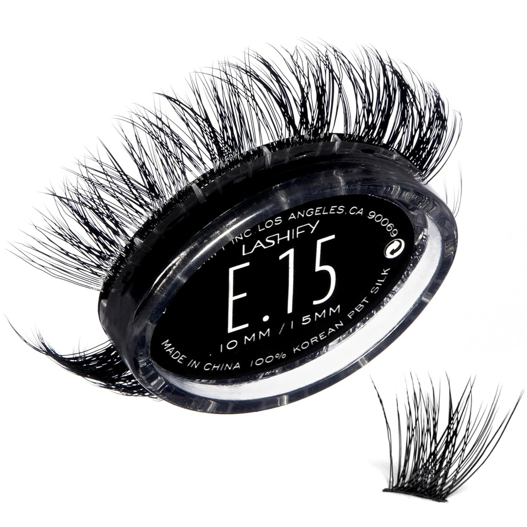 Lashife Extreme 15mm Gossamer DIY predĺženie rias znovu naplniť, čierna, jednoduché falošné Lashes pridať tremendous objem