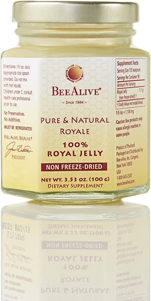 Čistá a prírodná kráľovná Royale (Raw Royal Jelly)