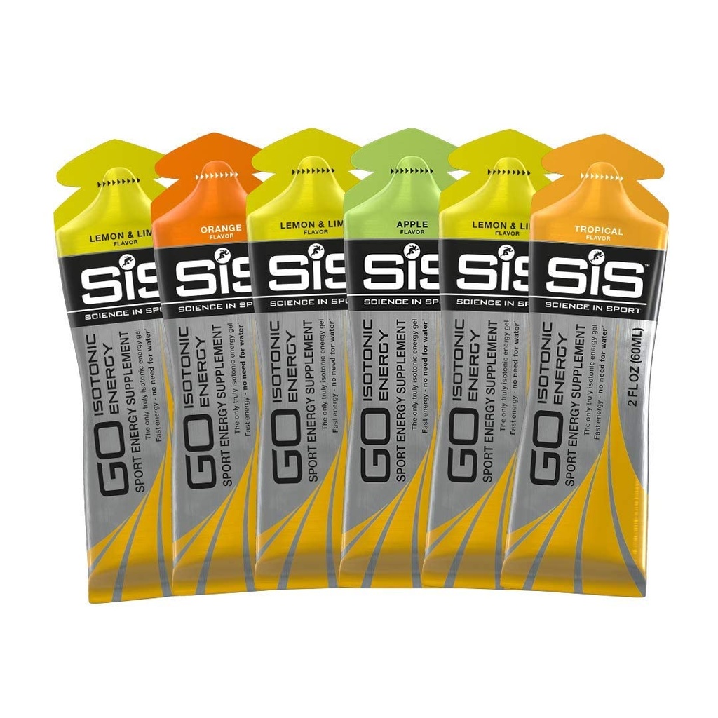 SiS GO Izotonický balík energetických odrôd, 2 Fl Oz (balenie 6)