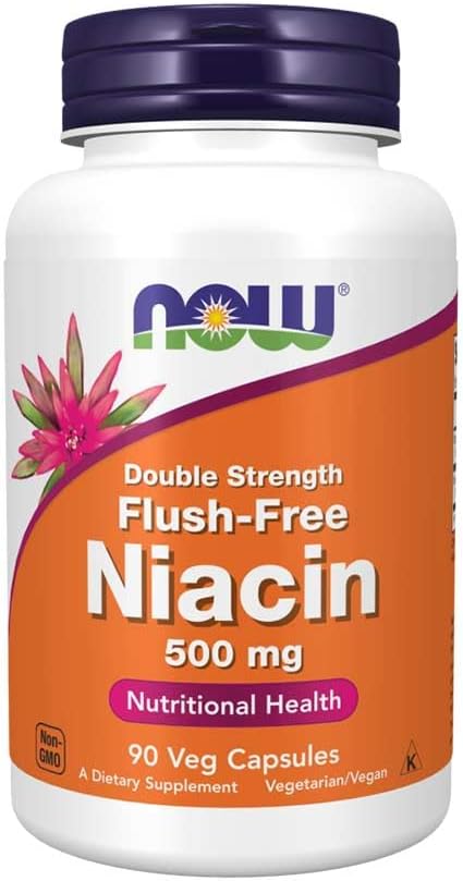 TERAZ Potraviny - Niacin Dvojitá sila bez flushu 500 mg. - 90 Rastlinné kapsule