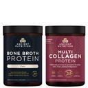 Powder, Pure, 20 Servings + Multicolagen Protein Powder, unflaved, 45 Servings
