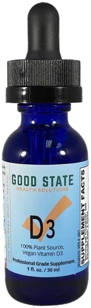 Vegánsky vitamín D3 dobrým štátom 100% rastlina Zdroj z Algae 