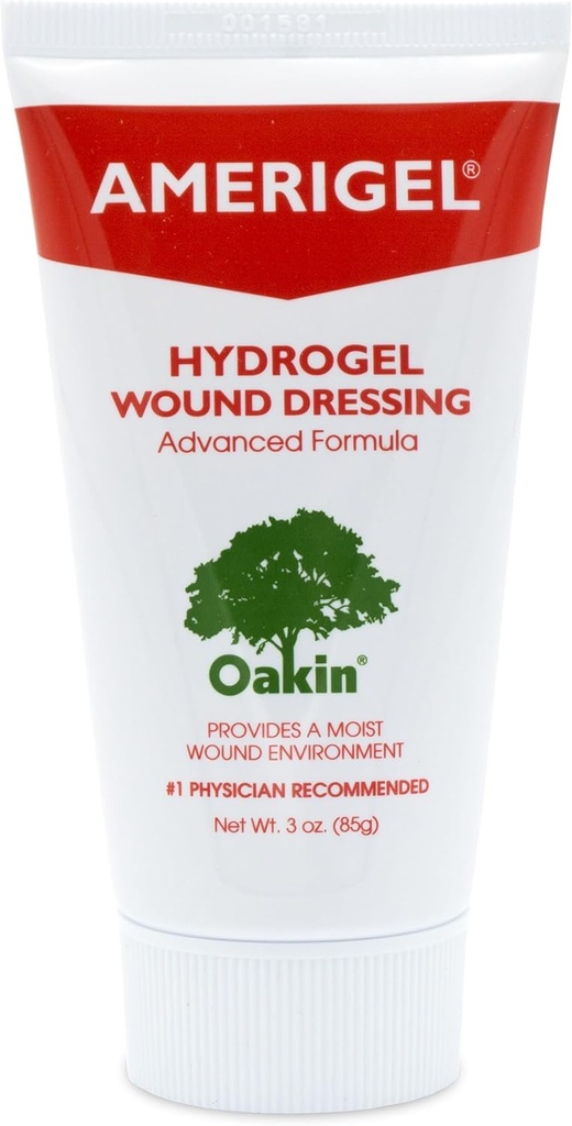 AMERIGEL Hydrogel Wound Dressing (3 oz.) - Poskytuje vlhkosť-Rich lieči prostredie pre suché rany