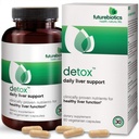 Futurebiotiká Denná podpora pečene Detox, 60 Vegetariánskych kapsúl