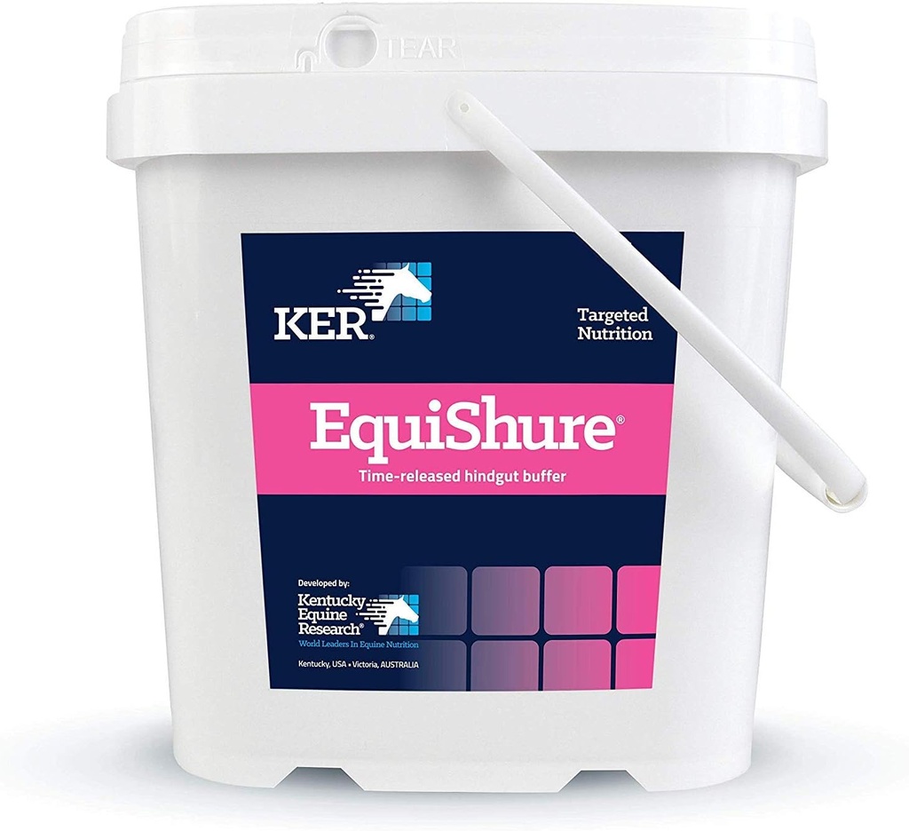 Kentucky EquiShure EquiShure: Time-Release Hindgut Buffer pre kone, 7.2 kg (120 Servings)