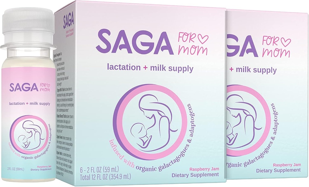 SAGA Organic L Laktation Shots 