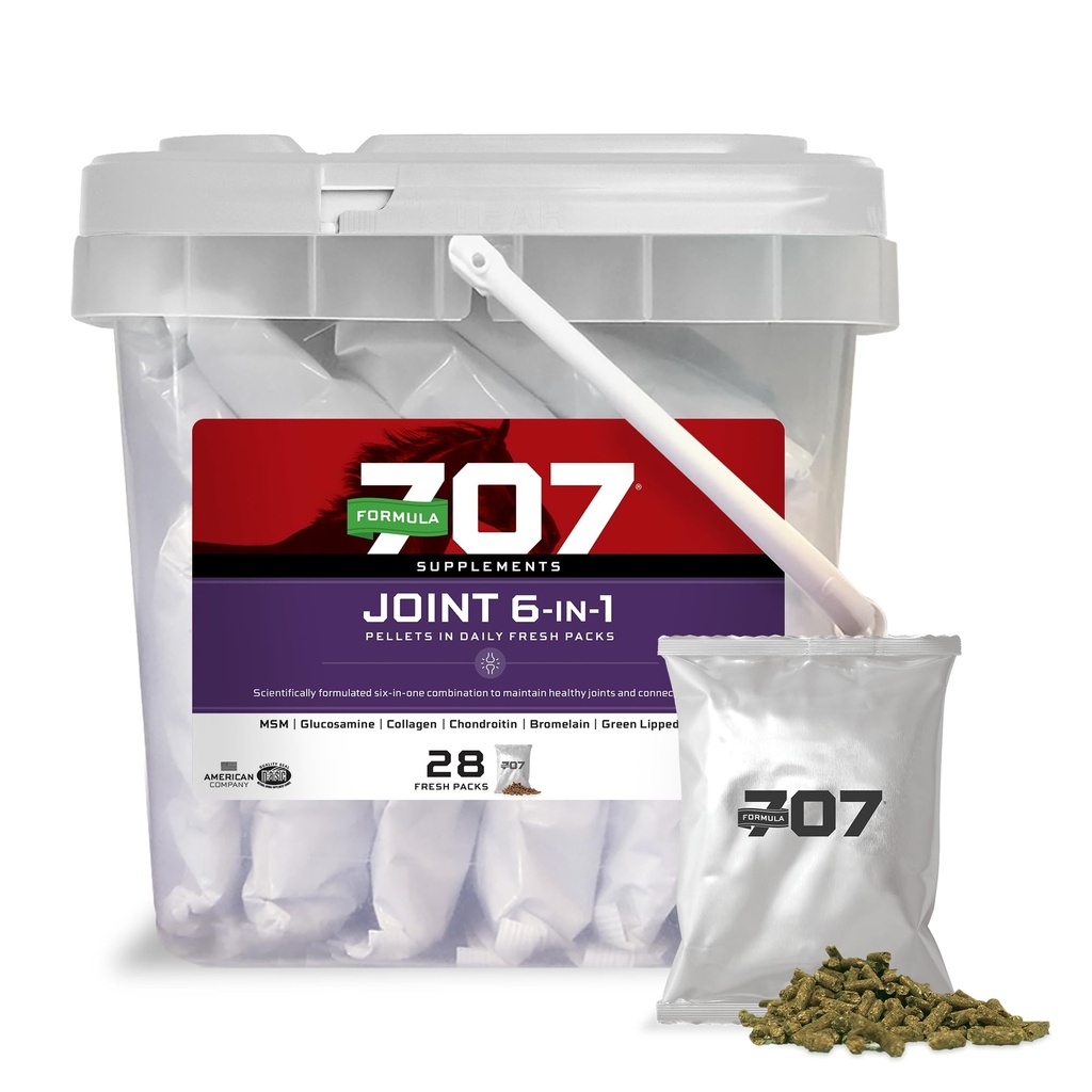 Vzorec 707 Joint 6in1 Equine Supplement, Daily Fresh Packs 