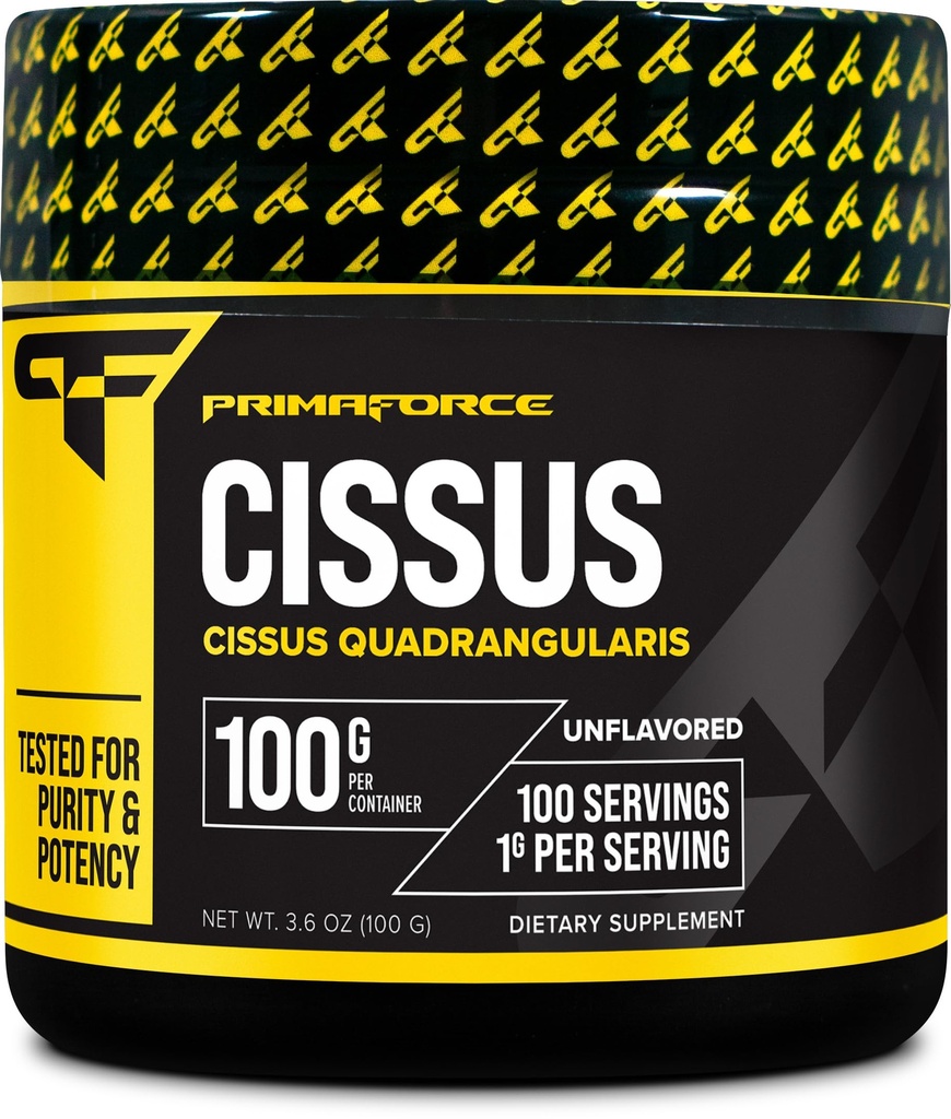 PrimaForce Cissus Quadrangularis Extract, Neochutený prášok, 100 gramov
