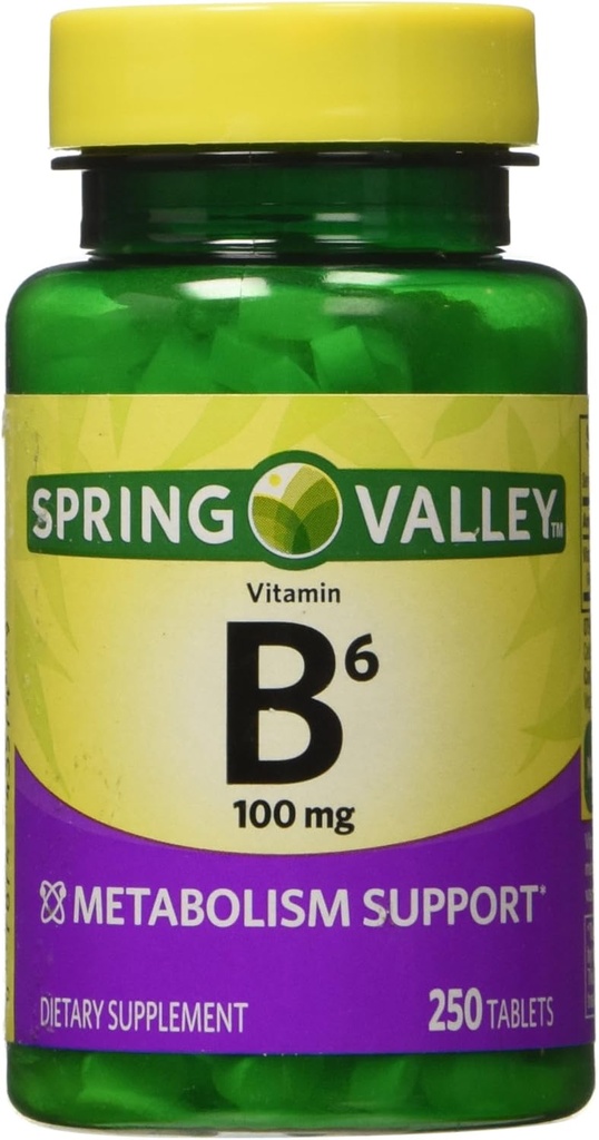 Jarné údolie - vitamín B-6 (Pyridoxín) 100 mg, 250 tabliet