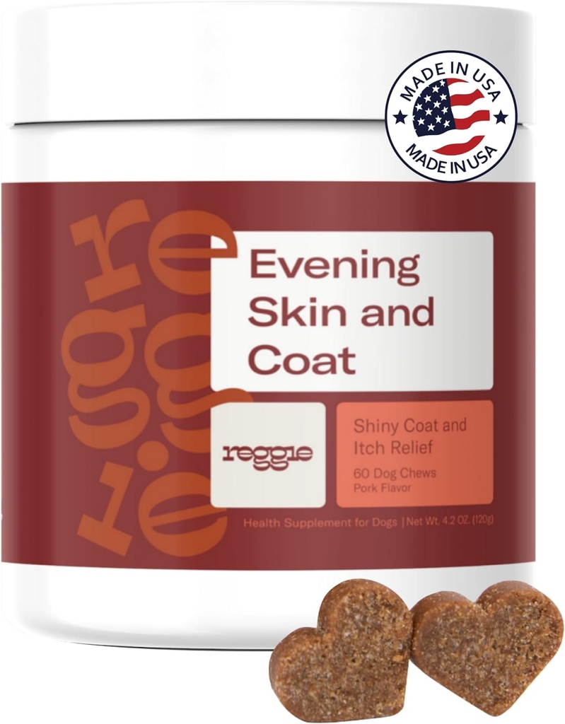 Reggie Skin & Coat Supplements for Dopplements for Dogs 