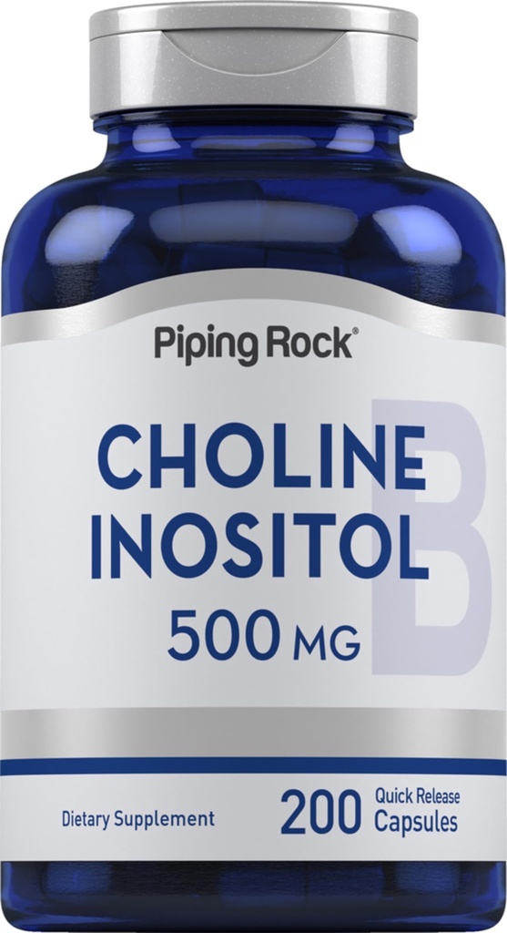 Piping Rock Choline Inozitol Doplnky 500mg 